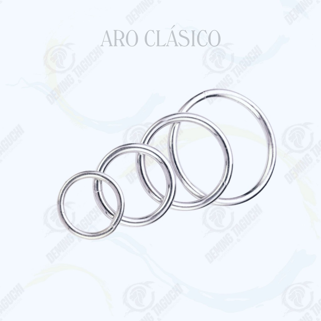Aro Clasico Metal PLATEADO Intermedio 1cm, 1.5cm, 2cm, 2.5cm, 3cm, 3.8cm, Aro Metálico Clásico Versátil, Aro Plateado para Manualidades, Aro Duradero, Aro de Metal para Costura y Más, Aro Clásico de Metal para Bolsos, Aros Clásicos Metálicos, Aros Plateado Para Carteras. Aros para carteras y morrales.