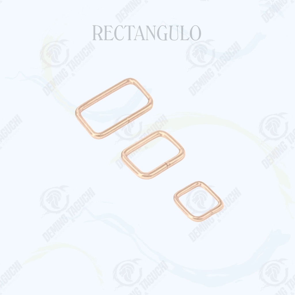 Rectángulo Metal DORADO GOLFI Intermedio 2cm, 2.5cm, Accesorios Metálicos Versátiles, Conectores de Metal para Mochilas, Elementos Metálicos para confeccion de mochilas, Soportes Rectangulares para correa de mochila, Accesorios de Alambre Metálico, Rectangulo para Mochilas y Carteras, Conectores Rectangulares de Alta Resistencia, Rectangulos.