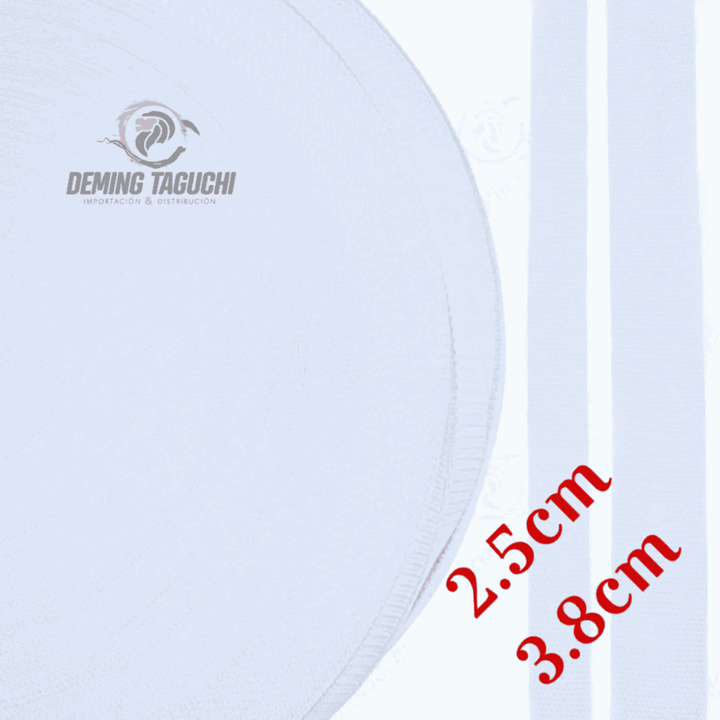 Cinta Rígida BLANCO 2.5cm, 3.8cm – Cinta Para Mochilas, Correas, Bolsos Y Accesorios Textiles | Rollos Y Paquetes