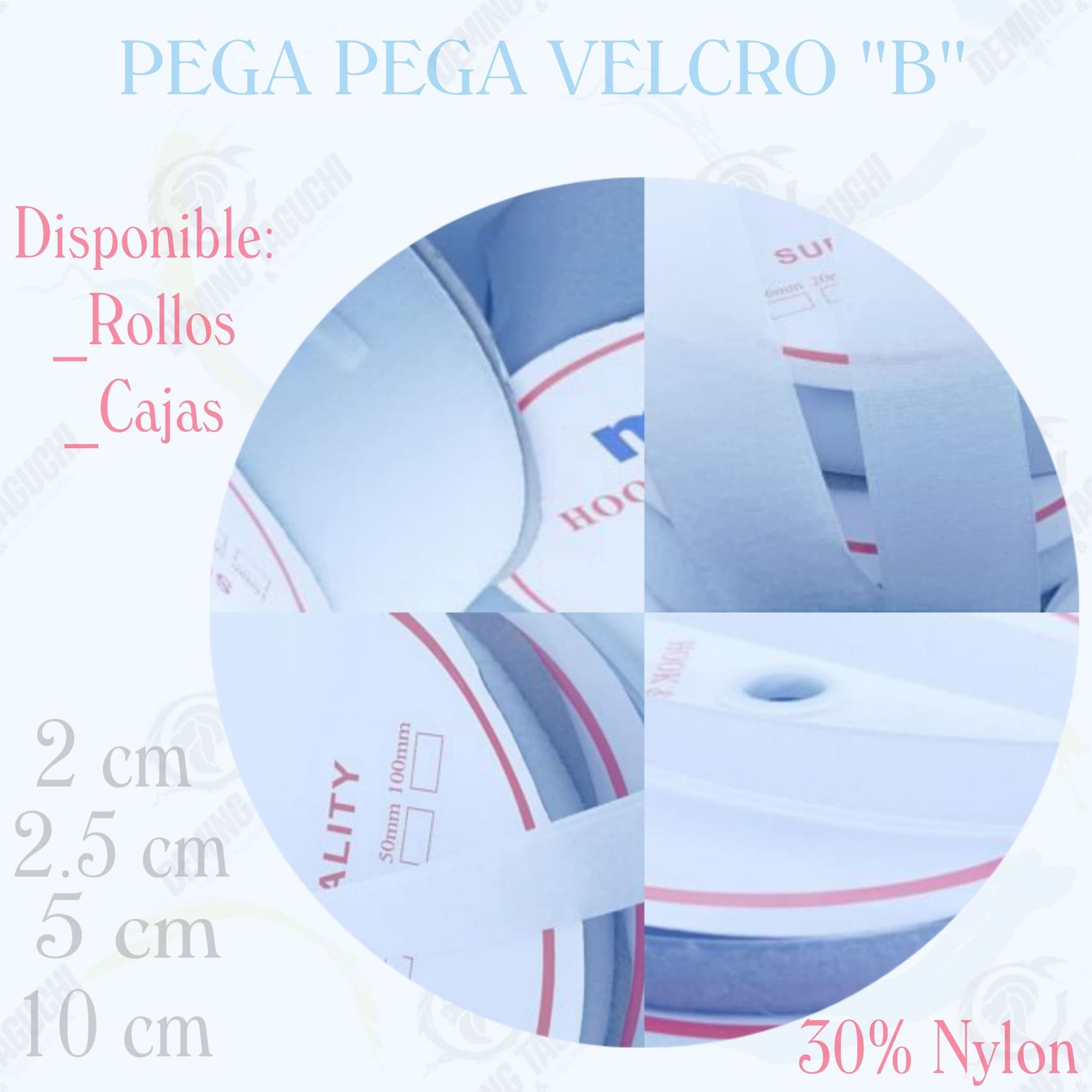 Pega Pega Chino B- BLANCO 2cm, 2.5cm, 5cm, 10cm, Velcro Industrial Resistente, Pega Pega Fuerte Para Uso General, Velcro Durable Para Diversos Usos, Pega Pega O Velcro De Alta Resistencia, Velcro Para Manualidades Y Ropa, Pega Pega Para Bolsos Y Mochilas.
