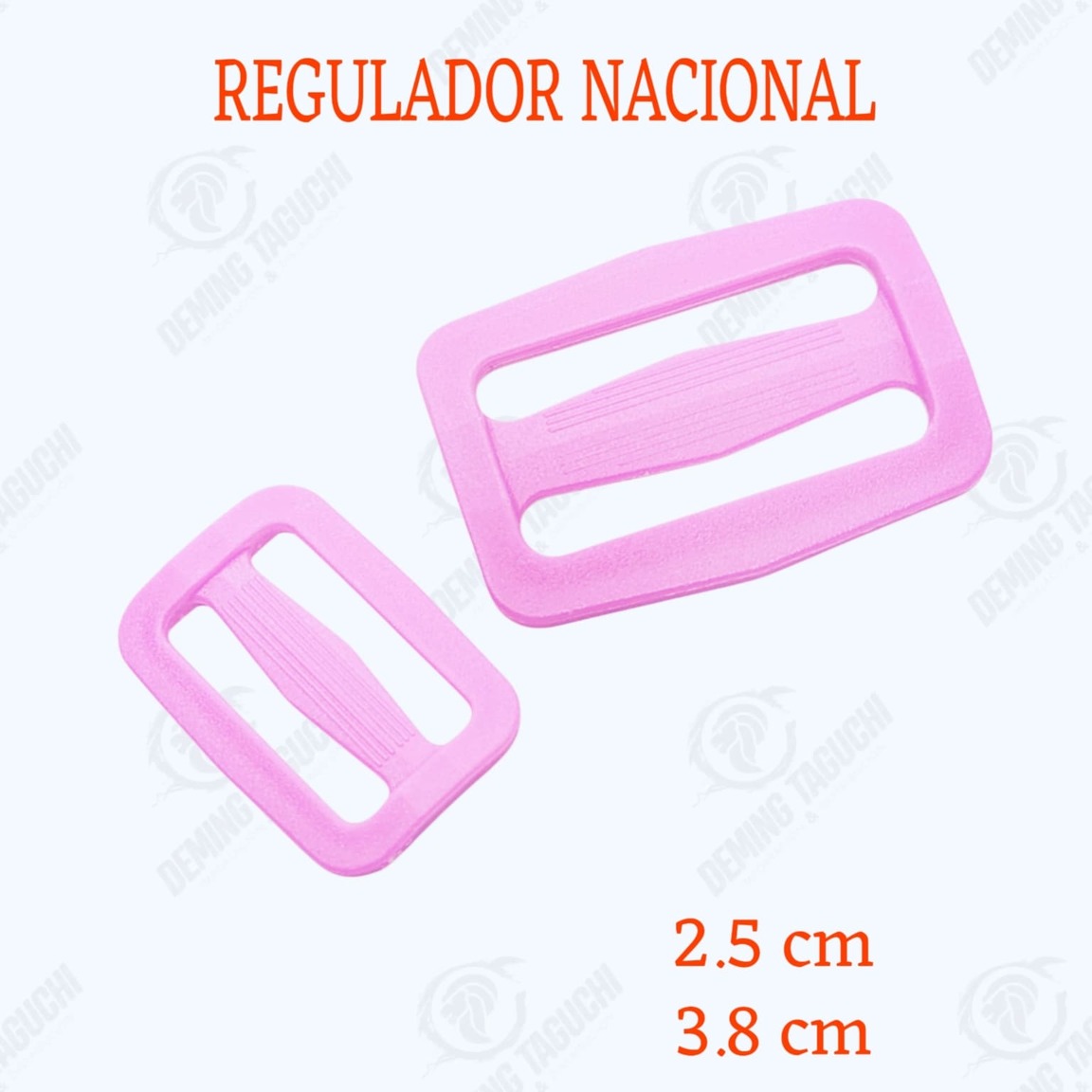 Regulador Plástico Nacional ROSADO 2.5cm, 3.8cm, Regulador Plastico Para Mochilas, Regulador Nacional Lima Peru, Regulador Por Mayor, Regulador Por Ciento y Millar, Regulador Plastico Para Mochilas Regulador Por Millar.