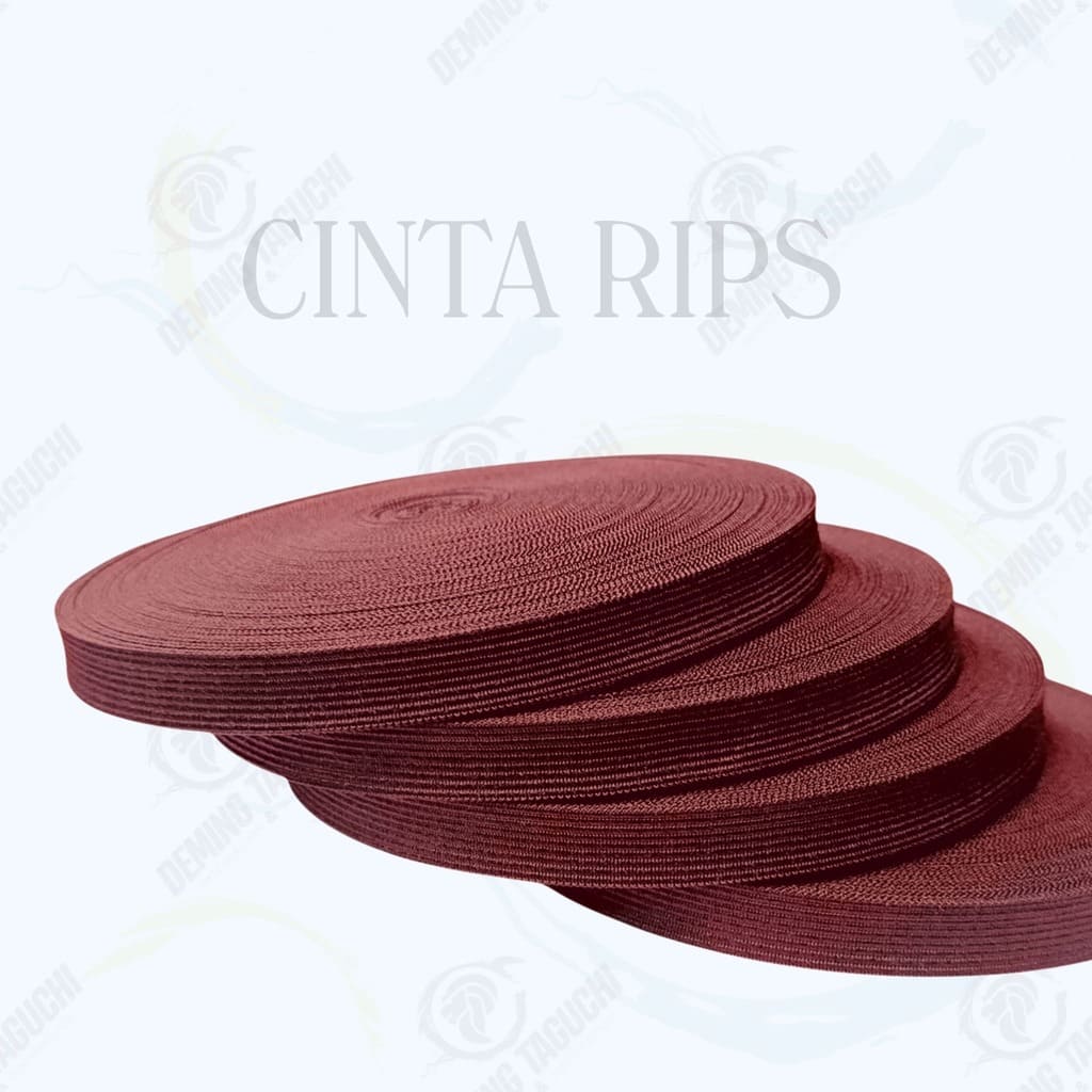 Cinta Rips GUINDA 1.5cm Y 2cm – Cinta Para Calzado, Prendas De Vestir, Ribeteado Y Accesorios Textiles