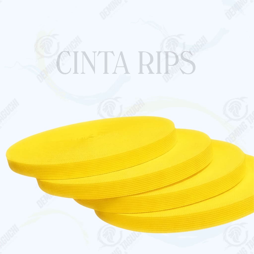 Cinta Rips AMARILLO 1.5cm Y 2cm – Cinta Para Calzado, Prendas De Vestir, Ribeteado Y Accesorios Textiles