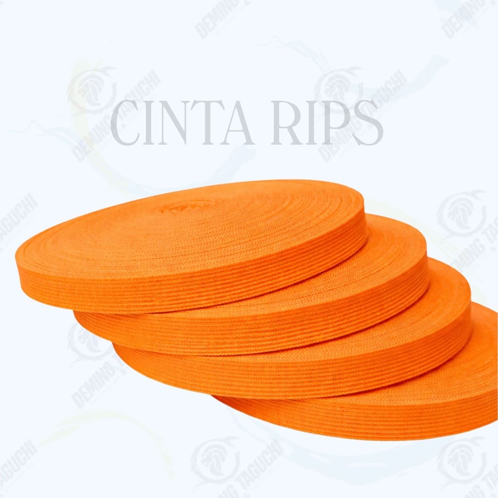 Cinta Rips ANARANJADO 1.5cm Y 2cm – Cinta Para Calzado, Prendas De Vestir, Ribeteado Y Accesorios Textiles