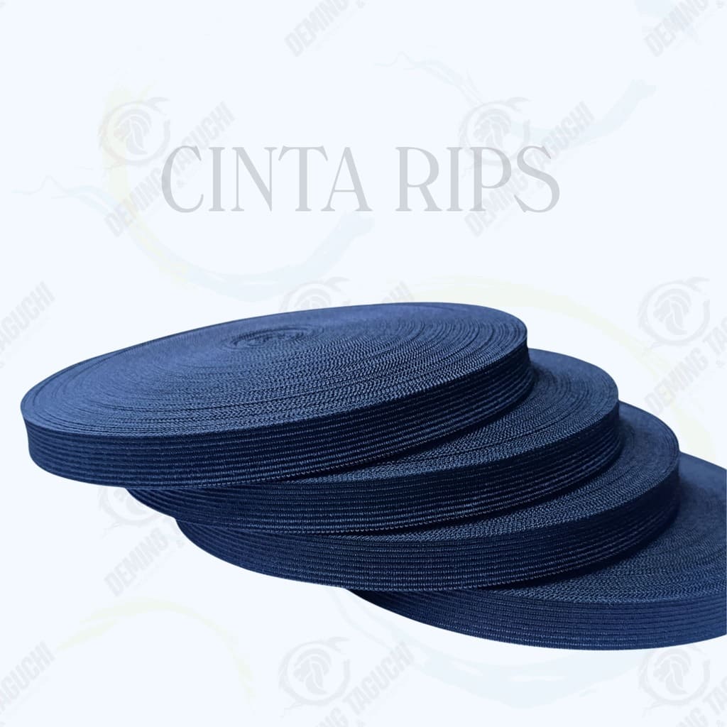 Cinta Rips AZUL MARINO 1.5cm Y 2cm – Cinta Para Calzado, Prendas De Vestir, Ribeteado Y Accesorios Textiles