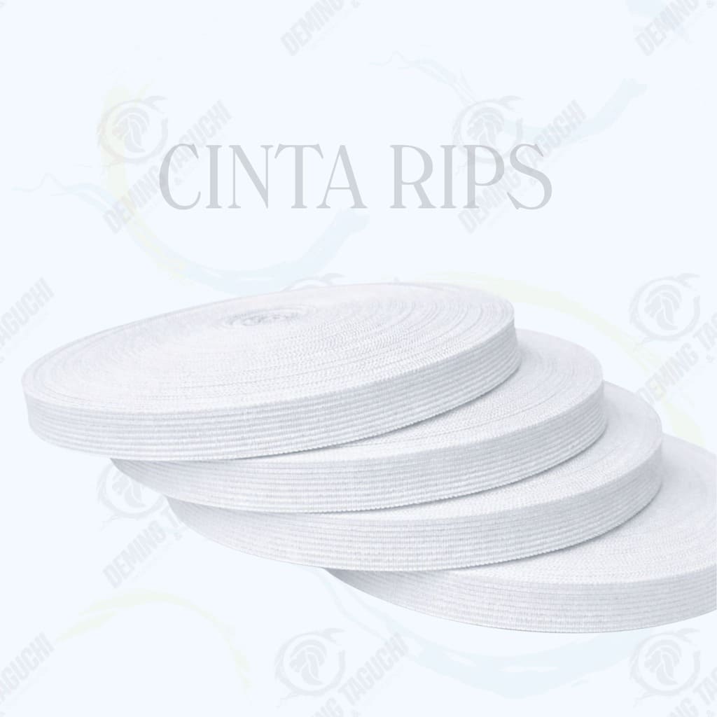 Cinta Rips BLANCO 1.5cm Y 2cm – Cinta Para Calzado, Prendas De Vestir, Ribeteado Y Accesorios Textiles