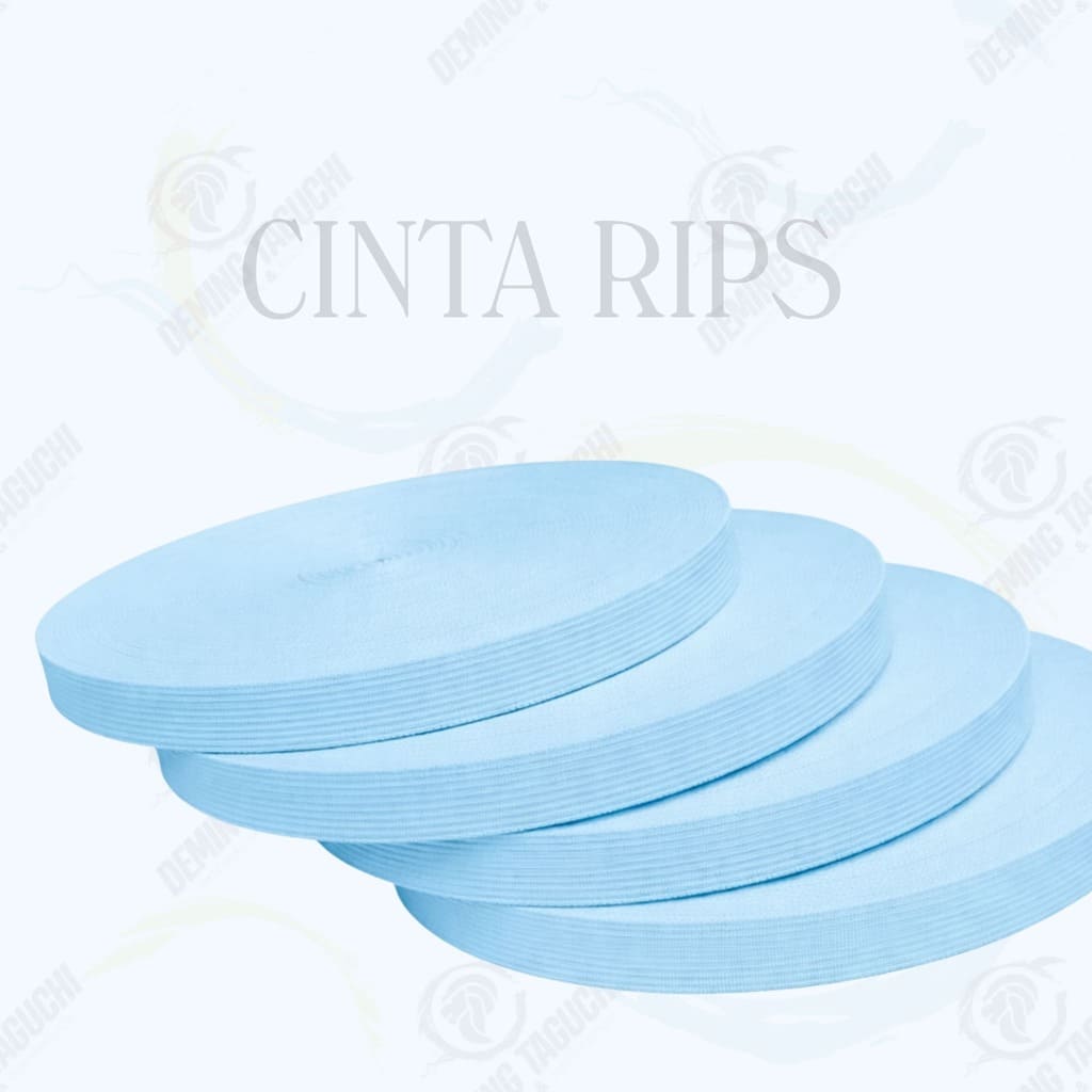 Cinta Rips CELESTE 1.5cm Y 2cm – Cinta Para Calzado, Prendas De Vestir, Ribeteado Y Accesorios Textiles