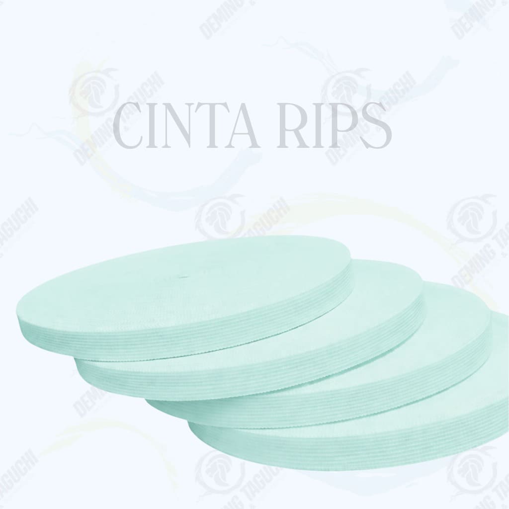 Cinta Rips VERDE AGUA 1.5cm Y 2cm – Cinta Para Calzado, Prendas De Vestir, Ribeteado Y Accesorios Textiles
