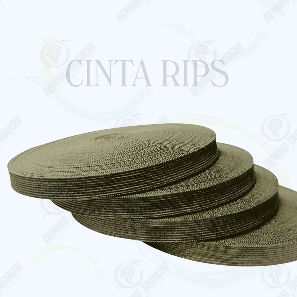 Cinta Rips VERDE MILITAR 1.5cm Y 2cm – Cinta Para Calzado, Prendas De Vestir, Ribeteado Y Accesorios Textiles